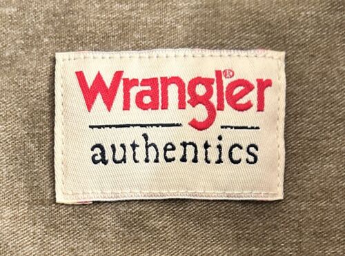 Wrangler Authentics Men's Long Sleeve Classic Woven Shirt Mens Size Medium - Picture 4 of 4