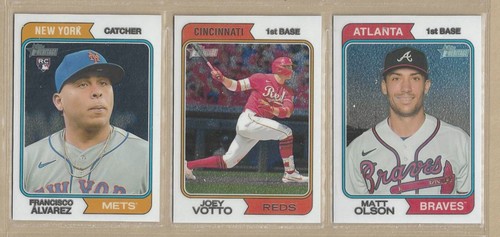 2023 TOPPS HERITAGE CHROME PARALLEL /999 - PICK ANY YOU WANT FROM THE LIST - Picture 66 of 71