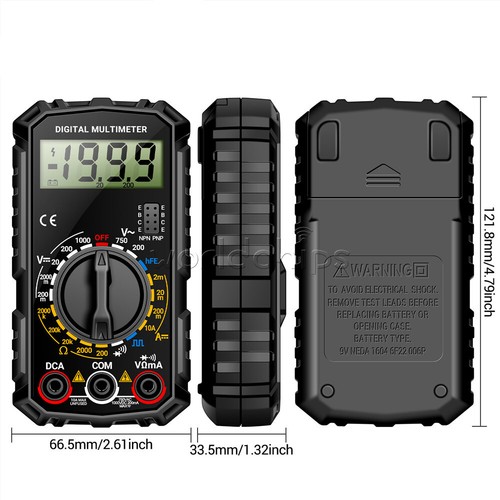 ANENG SZ308 Mini Digital Multimeter AC DC Spannung Strom Widerstand Messgerät 1999 - Bild 16 von 26