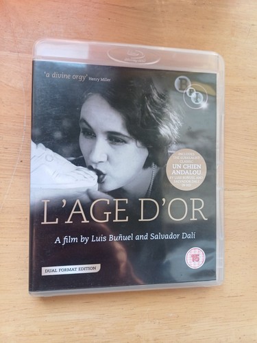 L'AGE D'OR (1930) Luis Bunuel Salvador Dali Film. BFI. uk blu ray + dvd