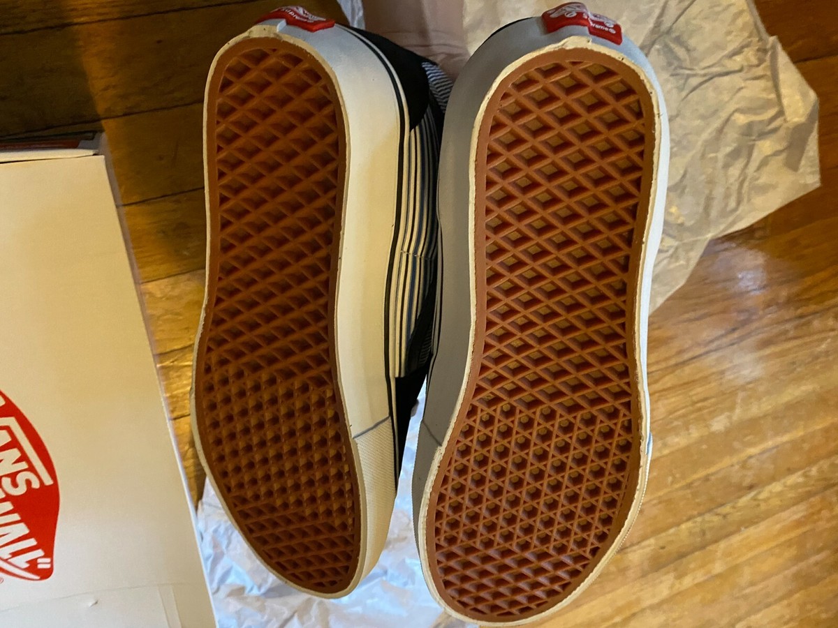 Supreme x Comme Des Garcons Shirt x Vans CDG Sk8 Hi Pro Sneakers 
