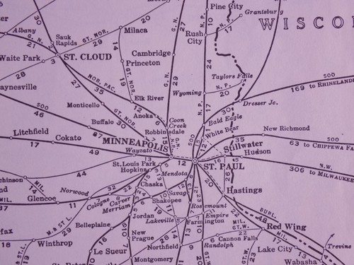 1928 Handy Railraod Atlas of the United States - Bild 5 von 6