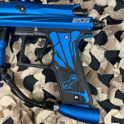 NEW Azodin Kaos 3 Paintball Gun - Dust Blue/Dust Black - Picture 6 of 9