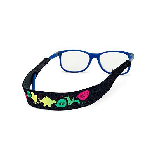 Croakies Kids Glasses Strap Rawwwr Dinosaur Neoprene 13 Inch Color fast Washable