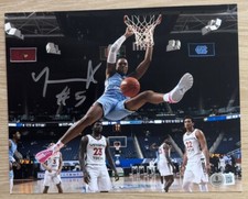 ARMANDO BACOT SIGNED UNC TARHEELS BASKETBALL 8X10 PHOTO BECKETT BAS