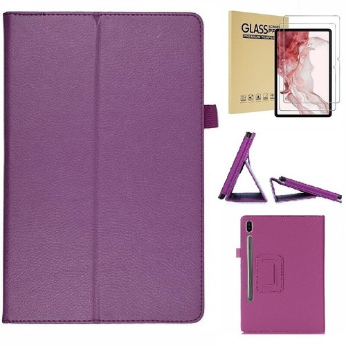 For Samsung Galaxy Tab S9 Plus/S9 FE+/S8+/S7+/S7 FE/S9/S8 Case Folio Stand Cover - Picture 16 of 17