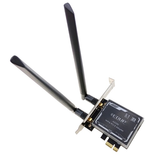 AX200 PCIe Desktop PC Wireless Adapter LED Heatsink WiFi-6 Bluetooth AX Network - Picture 10 of 10