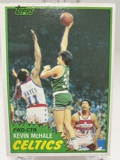 1981-82 Topps #E75 Kevin McHale ROOKIE