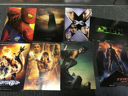 Japan Flyer x20! SET! Hulk Batman X-Men Hellboy Thor Ant-Man Kapitän. Marvel Elektra - Bild 11 von 11