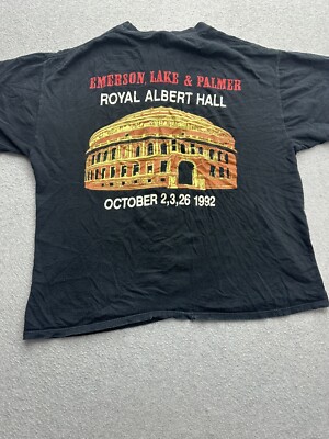 VTG 90s Emerson Lake & Palmer T Shirt 1992 Tour Rock Band XL