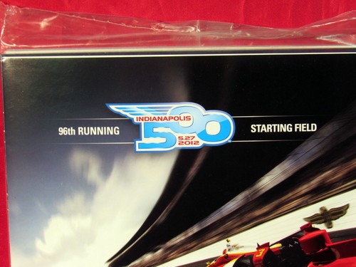 2012 Indianapolis 96th 500 with SEALED 100th Yearbook and Lineup Sheet - Picture 4 of 5