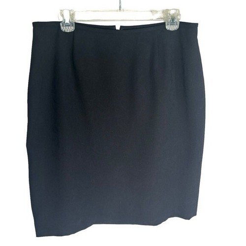 Liz Claiborne Skirt Suit Set, 12, Black - Picture 8 of 14
