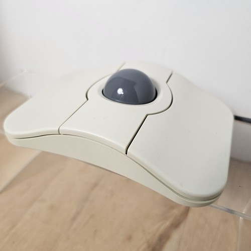 Vintage Logitech Trackball Mouse Model T-MA CST2 Tested VTG Vintage Logitech - Picture 8 of 15