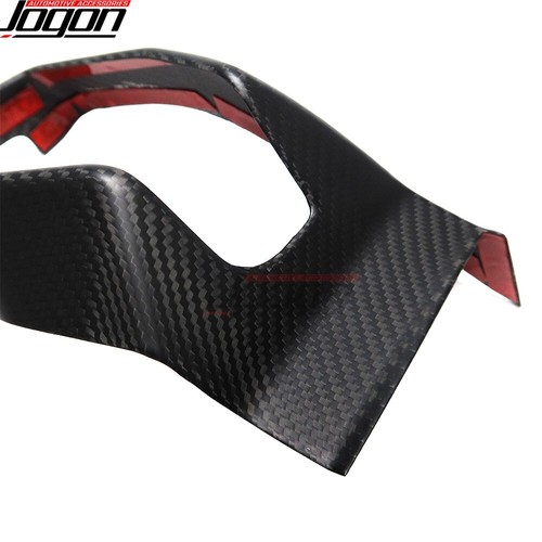 S650 Dark Horse Dry Carbon For Ford Mustang GT 24+ Dashboard Air Vent Panel Kits - Picture 13 of 13