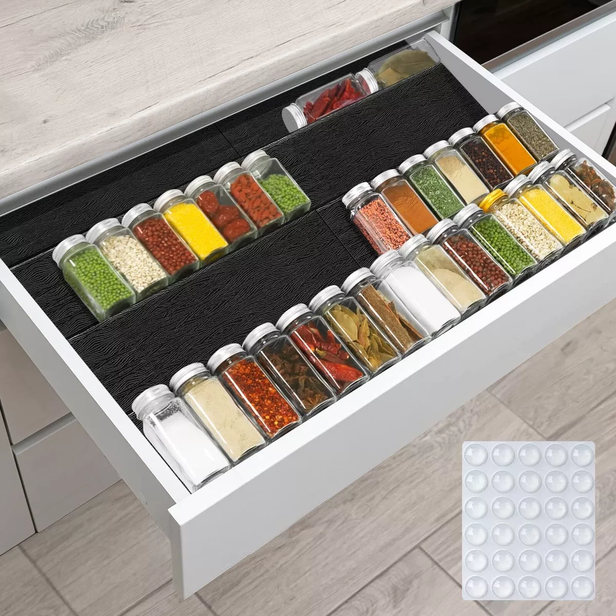 Seasoning drawer organizer sales