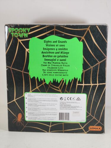 Lemax Halloween Spooky Town 75172 The Mad Pumpkin Patch - Excellent Condition! - Picture 2 of 12