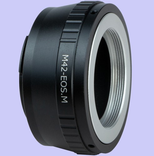 M42-EOS M adattatore obiettivo attacco a vite per Canon EOS M100, EOS M6, EOS M5, EOS M3 - Foto 3 di 6