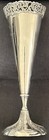 Antique Silver Metal Chalice Vase Engraved England German Signs Victorian