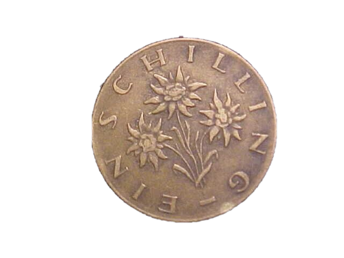1960 Austria 1 Schilling KM# 2886 - Very Nice Circ Collector Coin!- c1726xux - Picture 2 of 2
