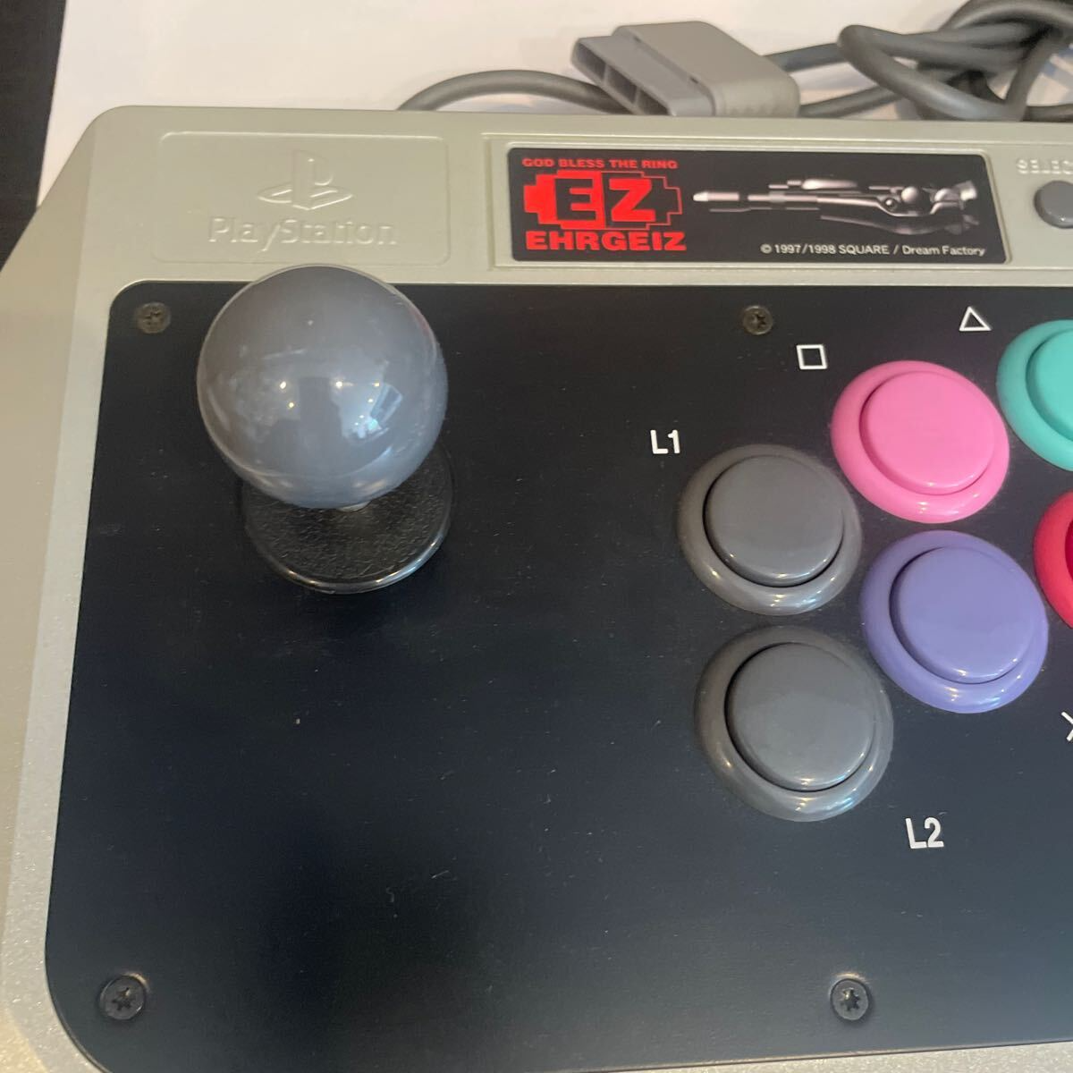 PlayStation Hori Ehrgeiz Arcade Stick Controller PS1 SLPH-00131