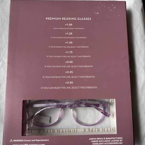 3 Pairs Judith Ripka Legacy Premium Readers Glasses +1.50 Tortoise PLUM Beige - Picture 10 of 10