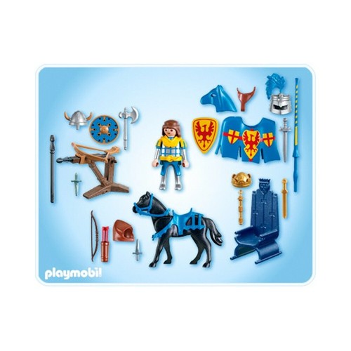 Playmobil 4339 Action Figur König Ritter Bogenschütze Pferd Schild KAPUZE Multi Set NEU - Bild 3 von 4