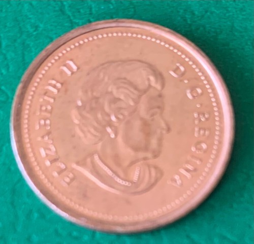 CANADA 2006 NO LOGO NO P NO RCM NO LOGO NON MAGNETIC CENT PENNY COIN - Bild 5 von 5