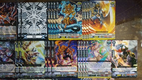 Cardfight Vanguard CFV Deck Kagero V-SS08 Dauntless Seal Dragon D-VS01 English - Picture 2 of 5
