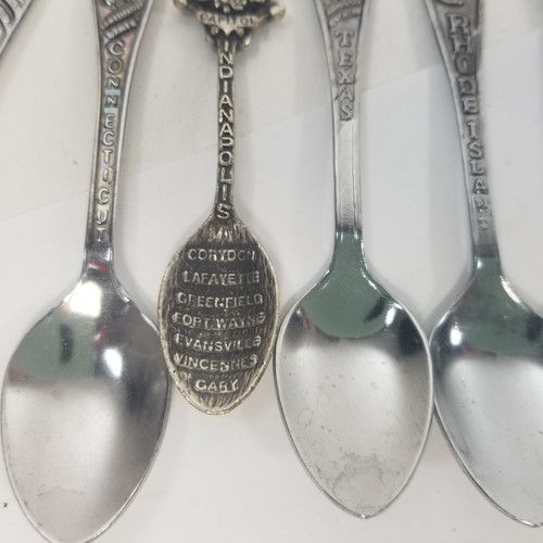 Vintage Lot Of 30+ Demi-Tasse United States Of America Places Souvenir Spoons - Picture 16 of 22