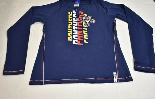 Reebok NHL Womens Florida Panthers Hockey Astronomy Fitted Shirt NWT $35 M, L - Picture 3 of 6