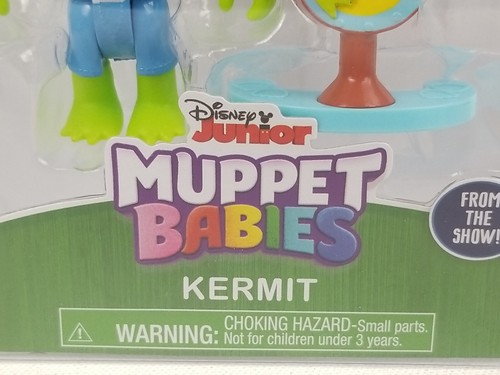 Disney Junior Muppet Bebés Kermit Rana Banjo Posable Figura Juguete NUEVO - Imagen 8 de 12