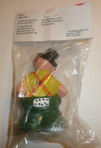 Vintage 1987 Cake Topper Figure - HOBO - Cake Tops by Wilton - Clown - Picture 2 of 3