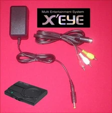9.5V AC Adapter Power Supply Cord & AV Cable for JVC X'EYE Console System NEW
