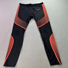 Nike Power Speed Pants Mens 2XL XXL Red Running Training Pants Gym Dri-Fit