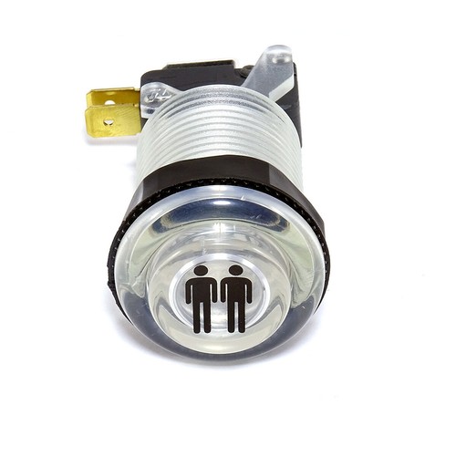 Translucid Arcade Button Pulsador Botón Translucido IL Industrias Lorenzo 28mm - Imagen 11 de 11
