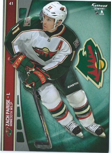 ZACH PARISE NEW JERSEY DEVILS FATHEAD TRADEABLES REMOVABLE STICKER 2012 #26 - Picture 2 of 12