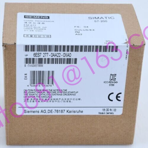 6ES7 277-0AA22-0XA0 1PCS NEW SIEMENS 6ES7277-0AA22-0XA0 PROFIBUS DP Slave module - Picture 1 of 4