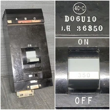 SQUARE D LH36350 I-Line Circuit Breaker 350A, 600V, 3 Pole - Good Condition.