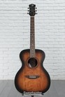 Luna Art Vintage Folk, Left-Handed Acoustic Guitar - Distressed Vintage