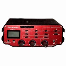 Saramonic SR-AX107 2-Channel XLR Preamp Audio Adapter w/Phantom for DSLR Camera