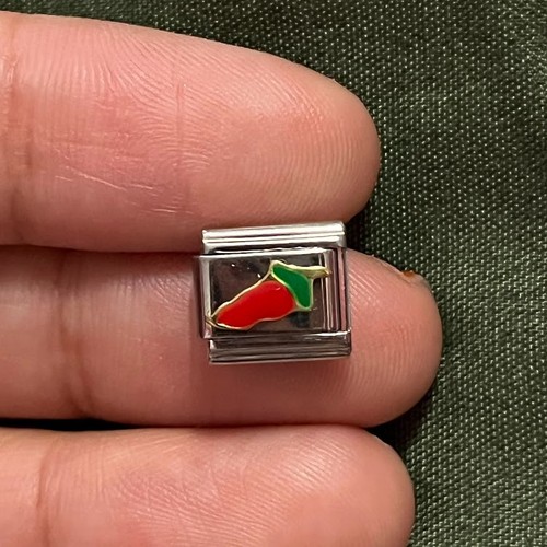 Ihre Wahl - Retro Y2K Italian Charm Link Fun Food Thema Obst Gemüse Getränk - Bild 78 von 177