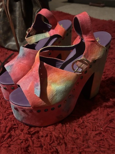 Dolls Kill Platforms YRU Rainbow Dream - Picture 8 of 10