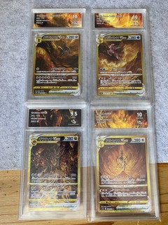 Dialga Palkia Arceus Giratina VSTAR 10 Collect Aura PSA PCA Japonais Pokemon