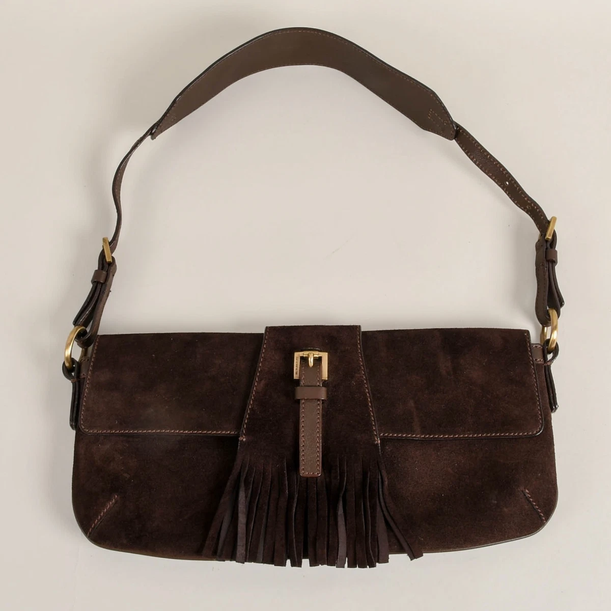Burberry Suede Shoulder Bags for Women for sale | eBay