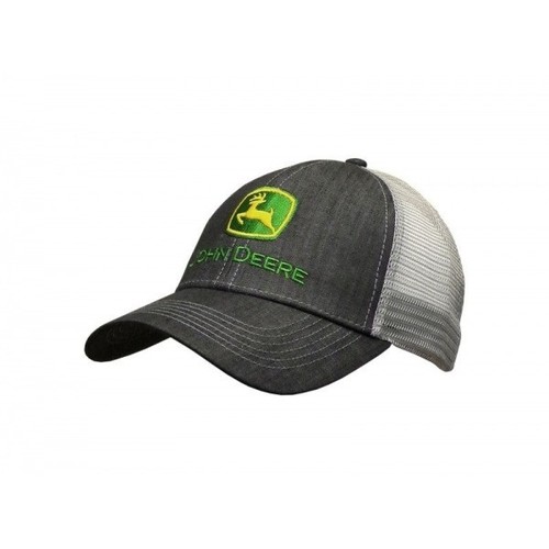 Gorra John Deere Original gris rejilla - Imagen 2 de 3