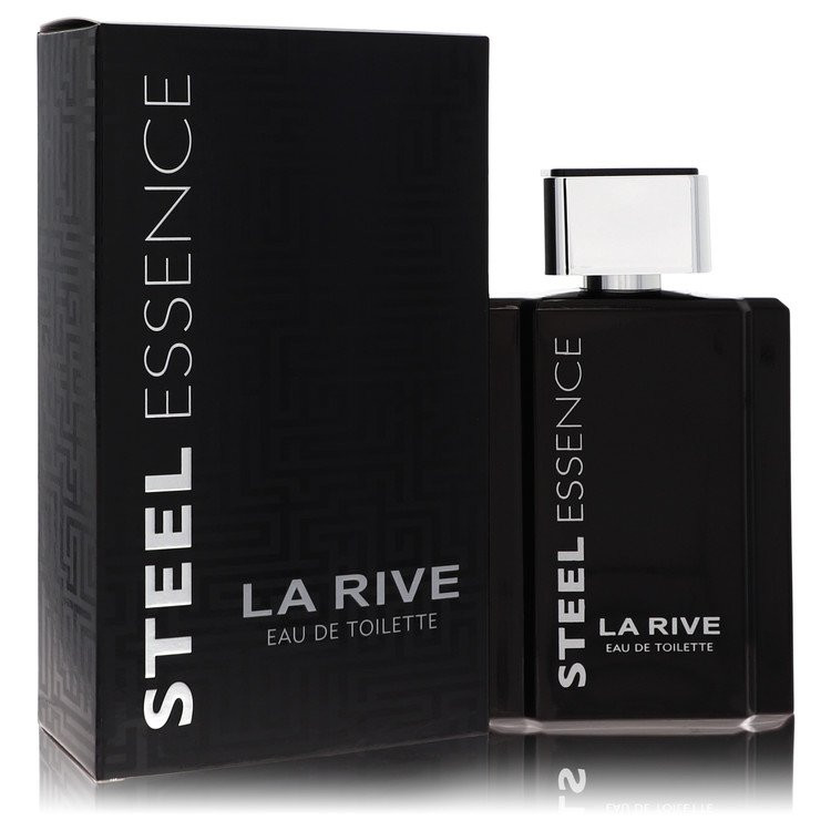 La Rive Steel Essence Eau De Toilette Spray By La Rive - 3.3 oz La Rive Steel Essence Eau De Toilette Spray By La Rive - 3.3 oz
