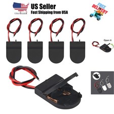5pcs Button Battery Holder Coin Cell Battery Holder with Switch CR2032 1 X 3V...