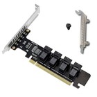 1PC High Performance U.2 NVMe Adapter Card For PCI-E X4/X8/X16 For Windows