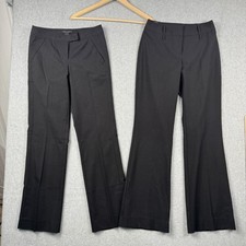 The Limited Dress Pants Womens Size 2 LOT of 2 Black Stretch Career Work NEW