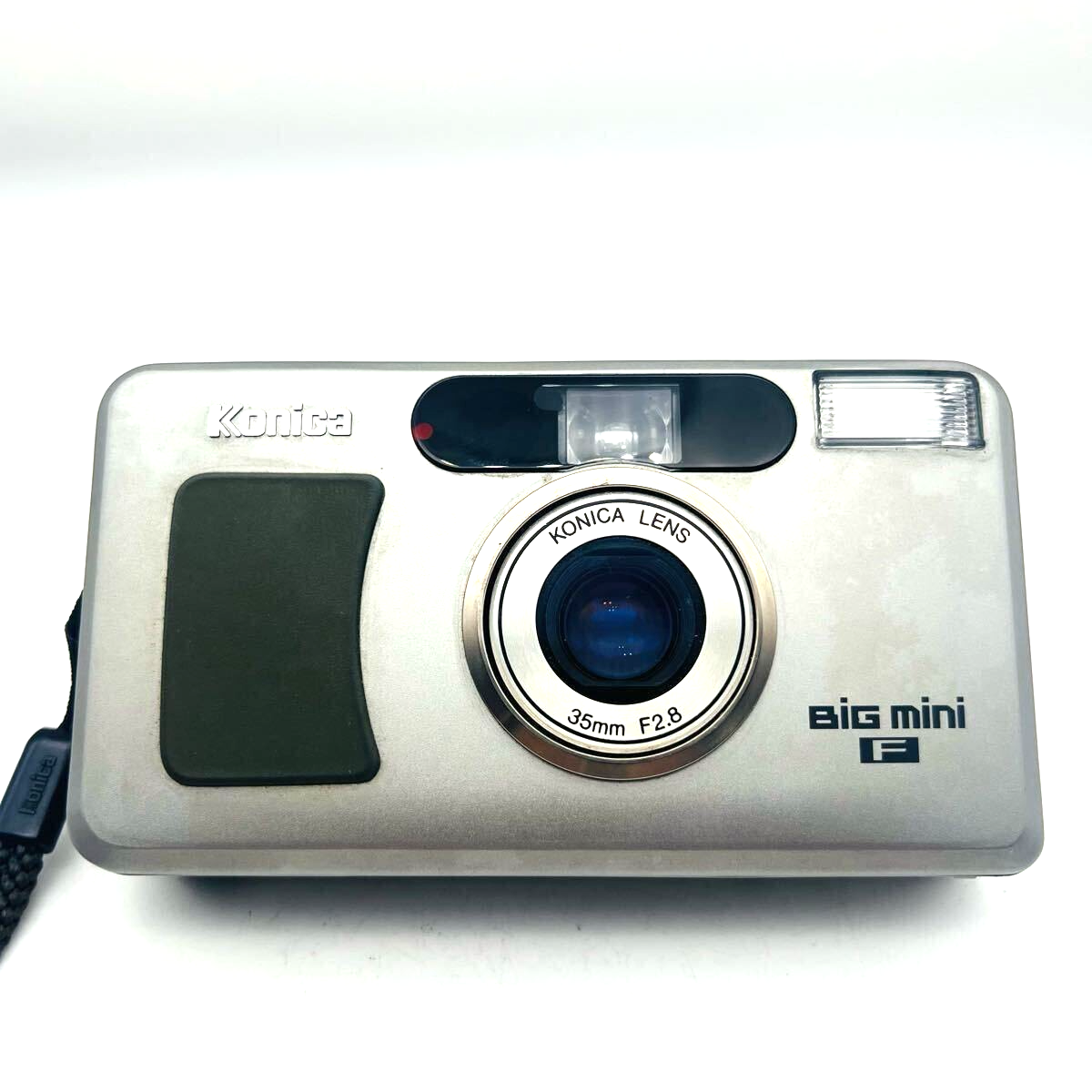 Konica Big Mini F Silver 35mm Point&Shoot Film Camera [AII works